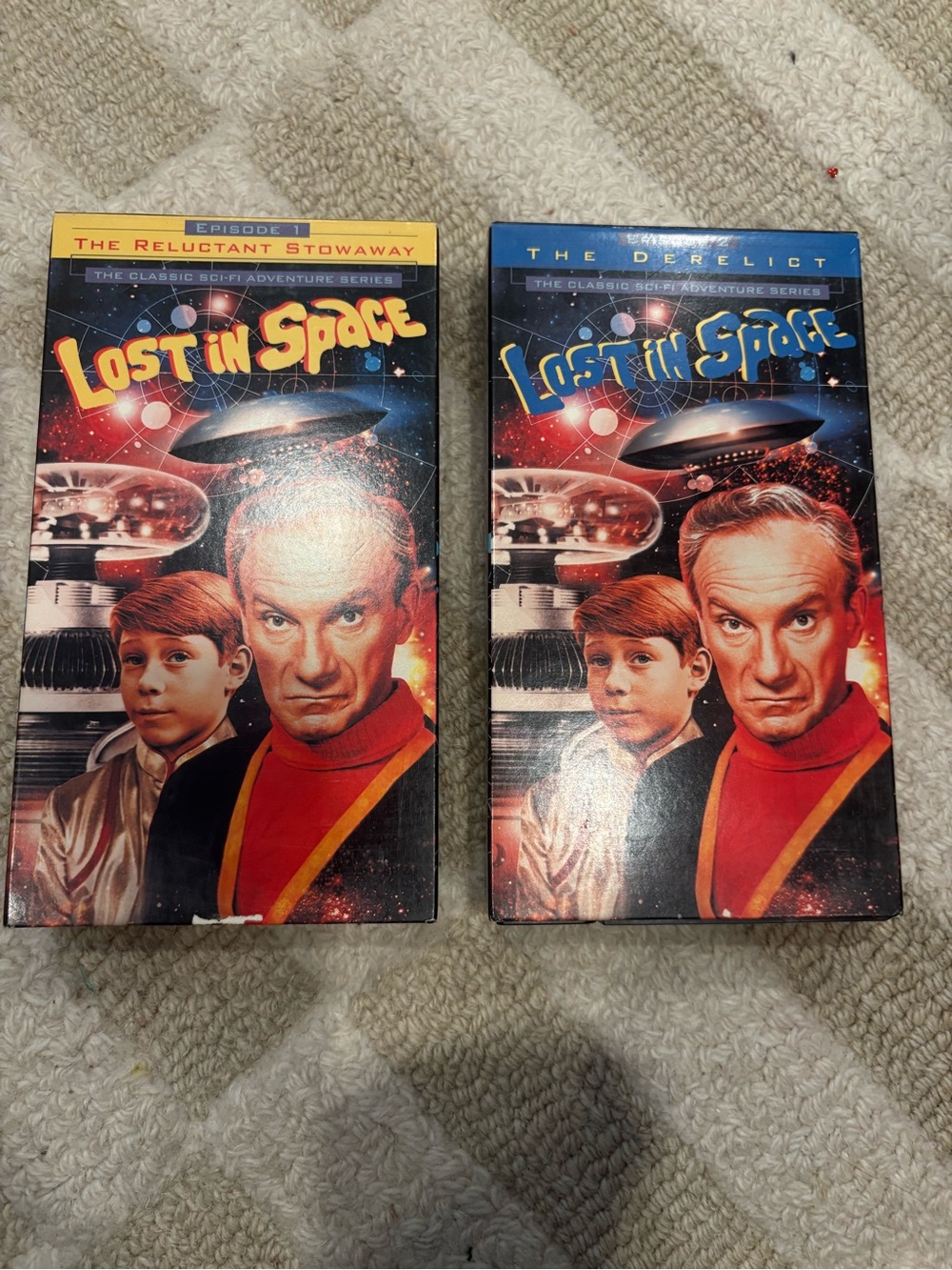 Lost in Space two VHS tapes Rare
